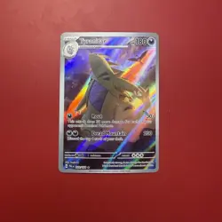 2023 Pokemon TCG Tyranitar Holo Rare Card 222/193 Sv02 Paldea Evolved - Image 1