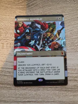 Avengers Assemble! (Borderless) (0297) Marvel Super Heroes Foil - Image 1