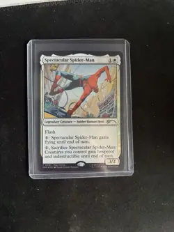 MTG: Spectacular Spider-Man Spotlight Top 128 Promo *FOIL* - Image 1