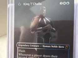 King T'Challa - Marvel Super Heroes - Foil Transform - #0373 Mythic MTG - Image 3