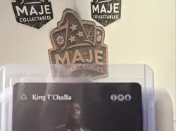 King T'Challa - Marvel Super Heroes - Foil Transform - #0373 Mythic MTG - Image 4