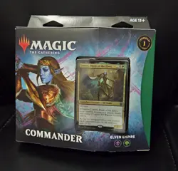 Magic: The Gathering Kaldheim Commander Elven Empires Sealed Elf Commander Deck - Image 1