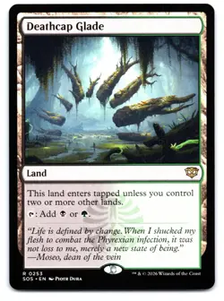 Deathcap Glade 253 Rare Secrets of Strixhaven Magic: The Gathering Near Mint - Image 1