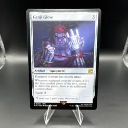 Wizards of the Coast MTG Genji Glove R 0258 FF Artifact Equipment Regular Eng - Image 1