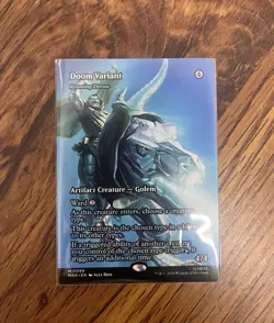 MTG Marvel Doom Variant Extended Art Mythic Artifact Creature - MAR M0099 - Image 1