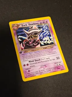 Pokemon TCG Dark Slowking 20 Neo Destiny 1st ED Near Mint (non-holo) - Image 2
