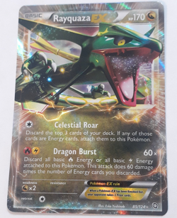 Rayquaza EX - 85/124 - Dragons Exalted Pokemon -near mint, see closeup photos - Image 2