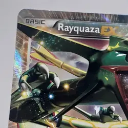 Rayquaza EX - 85/124 - Dragons Exalted Pokemon -near mint, see closeup photos - Image 3