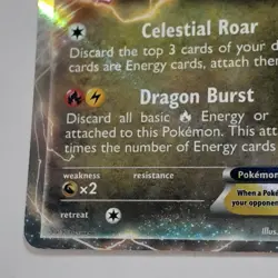 Rayquaza EX - 85/124 - Dragons Exalted Pokemon -near mint, see closeup photos - Image 5
