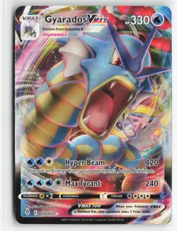 Gyarados VMAX 029/203 Holo Evolving Skies Pokemon Near Mint VMAX Rare - Image 1
