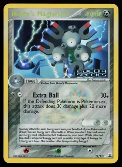 Holon's Magneton 22/113 Delta Species Reverse Holo Pokemon Card - Image 1