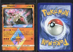 DIANCIE ◇ 74/131 PRISM STAR RARE FORBIDDEN LIGHT POKEMON LP - Image 1