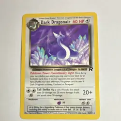 Pokemon Dark Dragonair 33/82 Team Rocket Uncommon Regular EN 60 HP - Image 2
