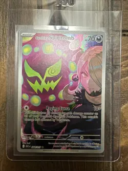 Cynthia's Spiritomb 244/217 Illustration Rare Ascended Heroes Pokemon - Image 1
