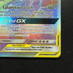 Garchomp & Giratina GX (Secret) Rainbow Tag Team Holo - 247/236 - LP Condition - Image 4