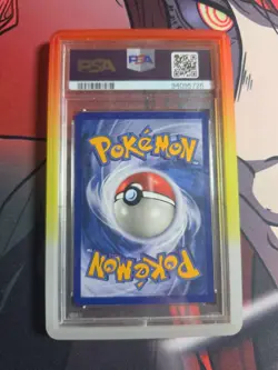 Pokemon Dragonite Holo Rare 1st Edition #4 Fossil PSA 8 - Image 2