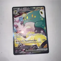 Pokemon TCG Iono's Bellibolt ex 183/159 Sv09 Full Art Holo SIR English - Image 1