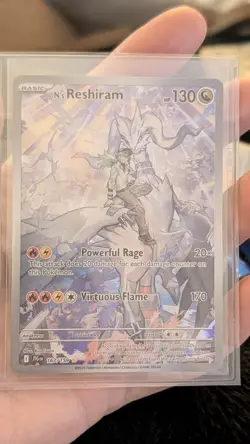 N’s Reshiram - Pokemon TCG - Journey Together - Illustration Rare 167/159 M/NM - Image 2
