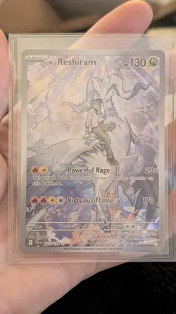 N’s Reshiram - Pokemon TCG - Journey Together - Illustration Rare 167/159 M/NM - Image 3