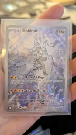 N’s Reshiram - Pokemon TCG - Journey Together - Illustration Rare 167/159 M/NM - Image 4