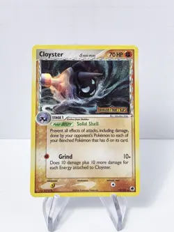 Pokemon Cloyster 14/101 Dragon Frontiers Delta Species Rev Holo Rare 70 HP Eng - Image 1