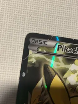 Pikachu EX XY124 Holo Promo XY Promo Pokemon Holo Damaged See Pics - Image 2