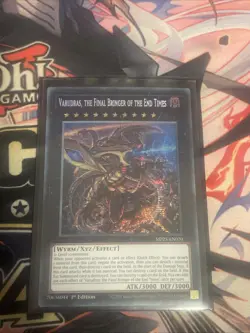 Yu-Gi-Oh MP25-EN070 Varudras, Final Bringer of the End Times - Image 1