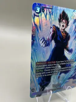 Vegito FB02-061 Alt Art SR Blazing Aura Dragon Ball Fusion World M-NM - Image 3