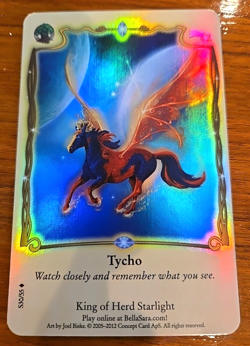 Bella Sara Rare Foil TYCHO S30/55 Herds from North of North Series Card Single - Image 1