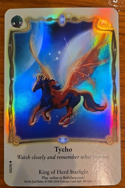 Bella Sara Rare Foil TYCHO S30/55 Herds from North of North Series Card Single - Image 2