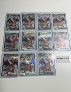 Pokemon Charizard EX 056 Promo Lot of 11 Sv: Scarlet & Violet Cards - Image 1