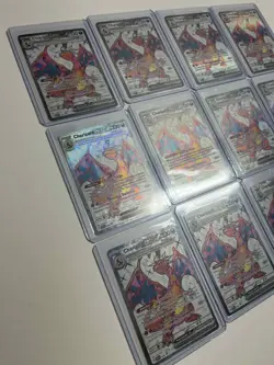 Pokemon Charizard EX 056 Promo Lot of 11 Sv: Scarlet & Violet Cards - Image 2