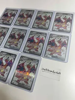 Pokemon Charizard EX 056 Promo Lot of 11 Sv: Scarlet & Violet Cards - Image 3