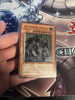 Yu-Gi-Oh 1st Edition Sky Scourge Norleras UTR FOTB-EN022 Ultimate LP Euro (SB) - Image 3