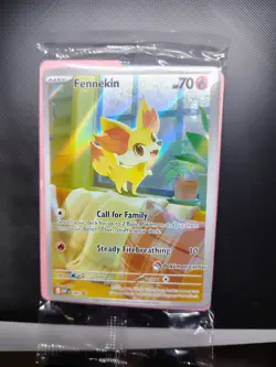 Fennekin Pokemon Center Stamp Sealed 080 Mega Evolutions Promo NM - Image 1