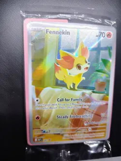 Fennekin Pokemon Center Stamp Sealed 080 Mega Evolutions Promo NM - Image 2