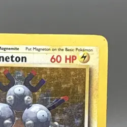 Pokemon TCG Base Set Magneton 9/102 Holo Rare Unlimited 1999 English - Image 3