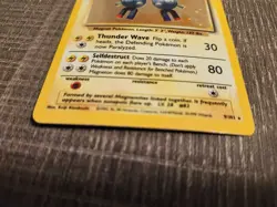 Magneton 9/102 Base Set Unlimited Edition Holo Rare Pokemon TCG LP - Image 3