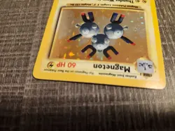 Magneton 9/102 Base Set Unlimited Edition Holo Rare Pokemon TCG LP - Image 4