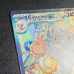 Cinccino ex 119/086 - SIR - Chaos Rising - Pokemon TCG Card - Mint/NM - Image 3