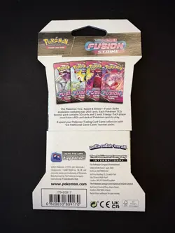 Pokemon TCG: Sword & Shield-Fusion Strike Sleeved Booster Pack - 10 Cards - Image 2