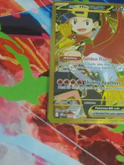 Pokemon TCG Ethans Ho-Oh Ex 239/182 Full Art Gold Hyper Rare Destined Rivals NM - Image 2