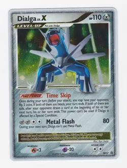 Dialga LV.X DP37 Diamond & Pearl Promos Holo Promo Pokemon Card NM/EX Raw - Image 1