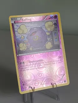 Pokemon Card, Koffing, Reverse Holo, Plasma Storm, 57/135, MT/NM - Image 2