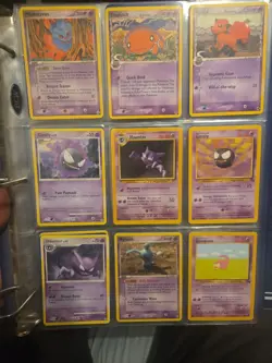 Nice Vintage Pokemon Binder 1998-08 Wotc Era 1st 10 Years Over 100 Vtg Cards - Image 1