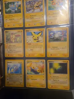 Nice Vintage Pokemon Binder 1998-08 Wotc Era 1st 10 Years Over 100 Vtg Cards - Image 2