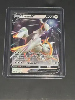 Pokemon Metal Promo Card Arceus VSTAR - Brilliant Stars 2022 122/172 - Image 1