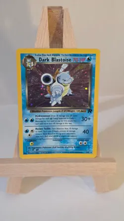 Dark Blastoise 3/82 Team Rocket 2000 Holo Rare WOTC Pokemon Card TCG - Image 1