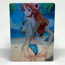 One Piece Nami Goddess Anime Waifu ACG Foil Card - Image 1
