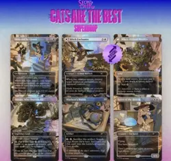 Mtg Witch’s Familiar Secret Lair Foil Edition 🌈 Confirmed Order - Sold Out Cats - Image 1